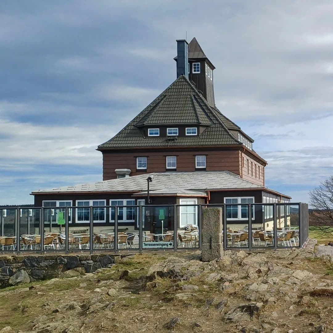 Ausflug zum Schwartenberg im Erzgebirge