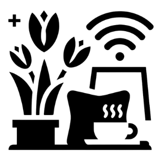 Gemütlich mit Internetzugang