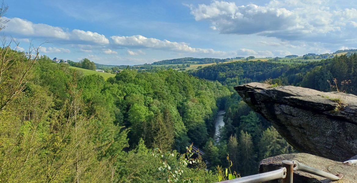 Ein Tag in der Wolkensteiner Schweiz