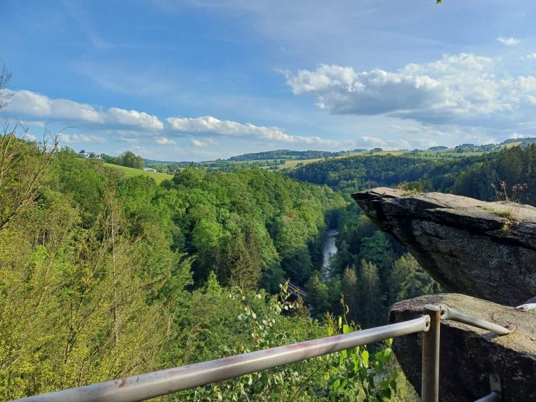 Ein Tag in der Wolkensteiner Schweiz